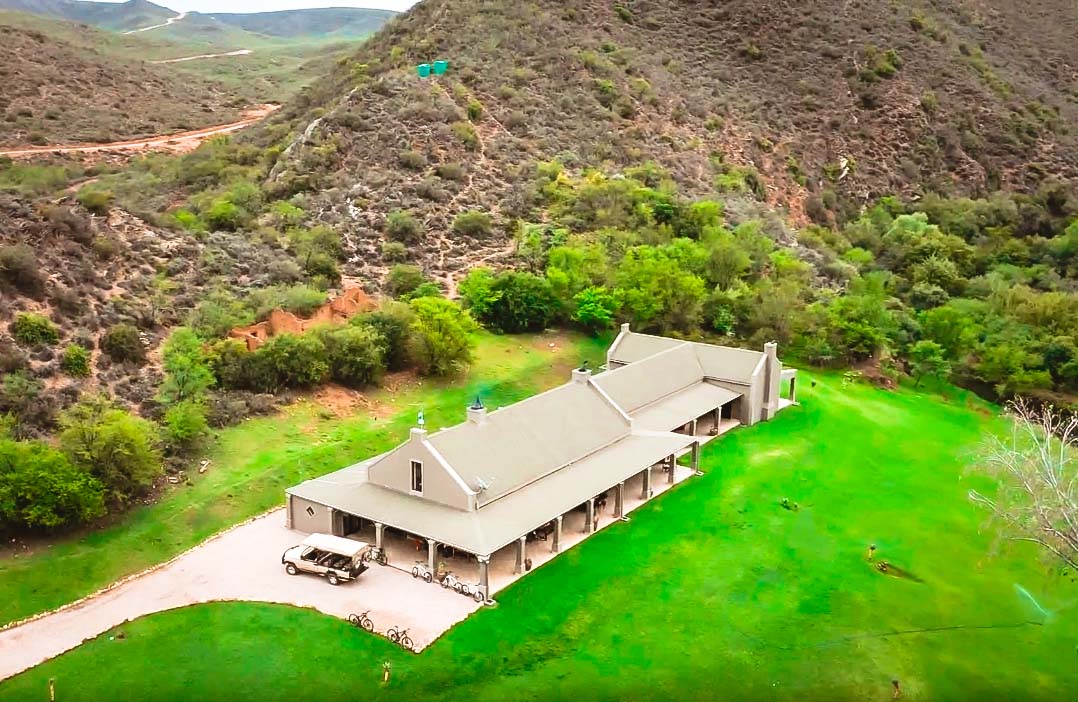 WHKloof Lodge Aerial View